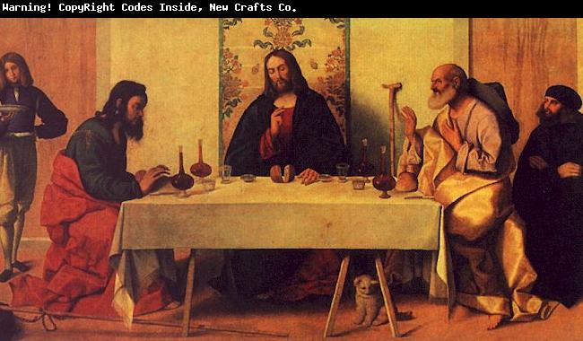 Vincenzo Catena The Supper at Emmaus